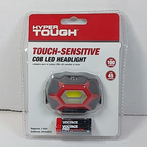 Hyper Tough LED 100 Lumens Headlamp Head Light Torch Flashlight Camping Hiking - Picture 1 of 4